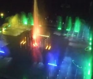 长武广场音乐喷泉工程-西安喷泉公司